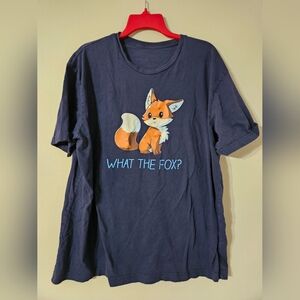 What The Fox Tshirt Large
